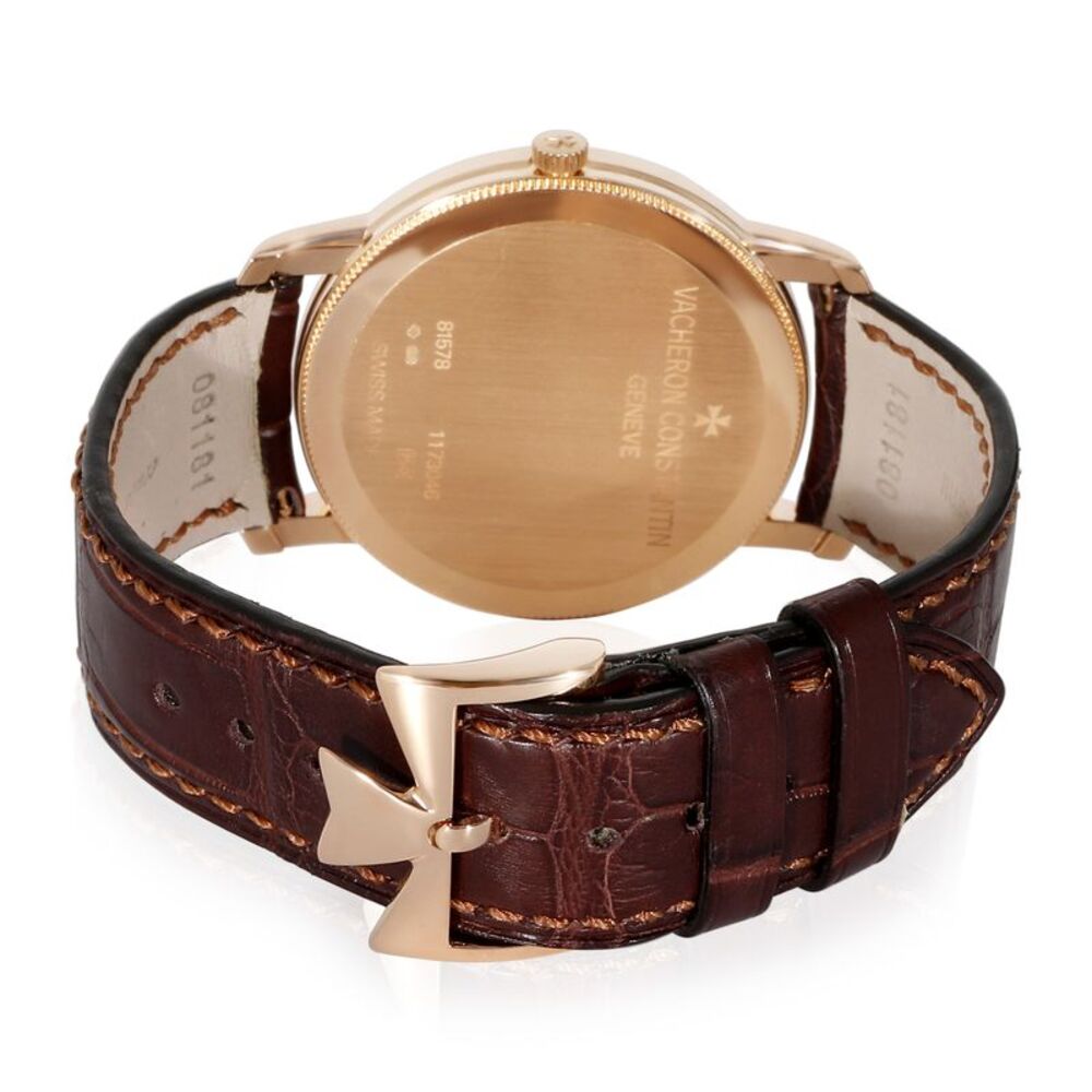 Vacheron Constantin Patrimony 81578/000R-9354 Men's Watch in 18k Rose Gold - Picture 2 of 5